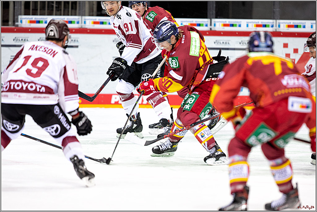 PENNY DEL;  Duesseldorfer EG - Koelner Haie; Duesseldorf, 21.02.2021